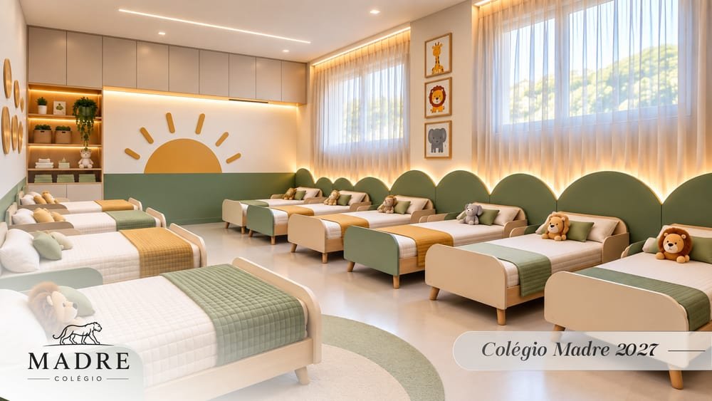 Sala de descanso da Educação Infantil